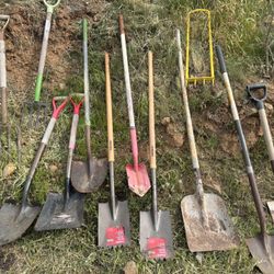Shovels/Rakes Etc