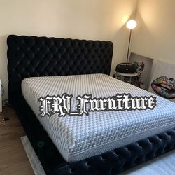 NEW KING BED FRAME WITH MATRRESS