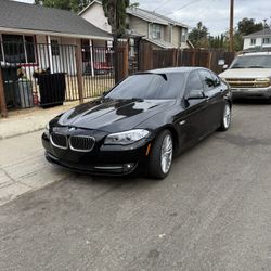 Black 2013 550i BMW 