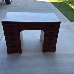 SOLID WOOD DESK - VINTAGE