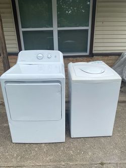 Hotpoint Electric Dryer machine and Whirlpool washer machine