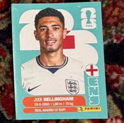 Panini world cup sticker Bellingham