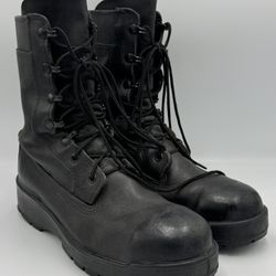 Rocky 808F General Purpose Boots Women’s 8.5W Steel Toe Black Leather Combat