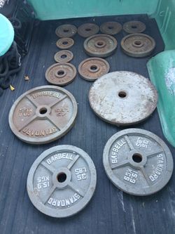 Barbell olympic weights