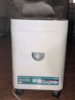Platinum Series Personal Corsscut Paper Shredder