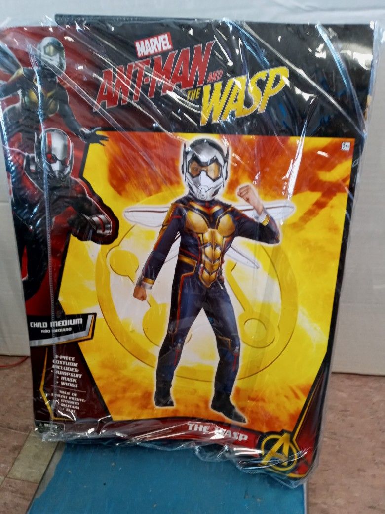 Marvel Ant-Man And Wasp Child Medium Us 8-10 Costume 