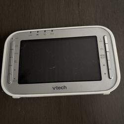 VTech White Wi-Fi 4.3-in Full-Color LCD Display Portable Video Baby Monitor Only