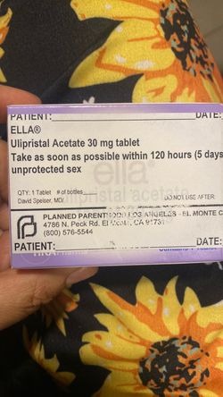Morning after pill