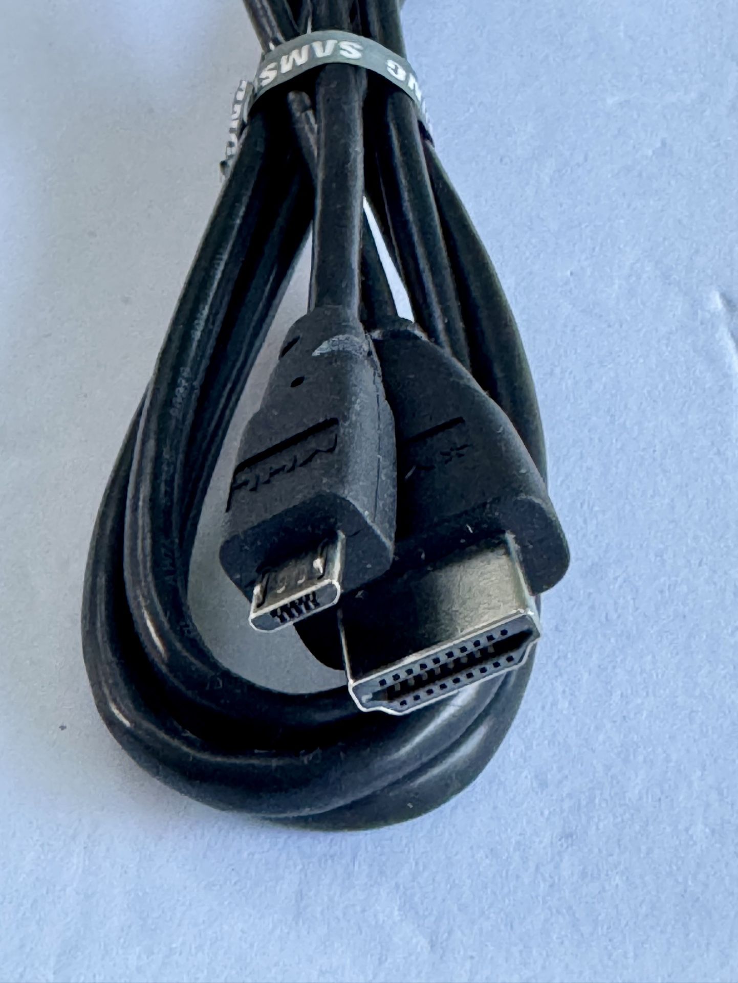 Micro HDMI to HDMI Male Cable Adapter, 4K@60Hz HDR Nylon Braid Cord for GoPro Hero, Zfc, RPi, A6000, A6300, Camera, Video Capture Card,  6FT