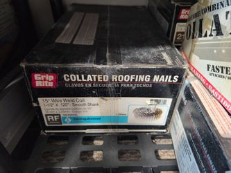 Grip Rite Collated Roofing Nails 15° Wire Weld Coil