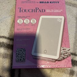 Hello Kitty Touch Pad Mini Tri-Tone LED Mirror 