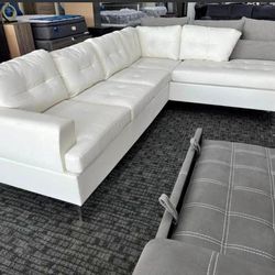 Brand New White Sectional Sofa 