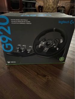 Logitech g920 wheel and pedals for Xbox and pc