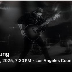 CONCERT TICKETS