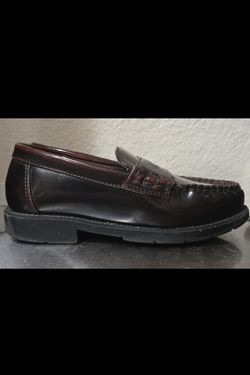 Boys Leather Penny Loafers