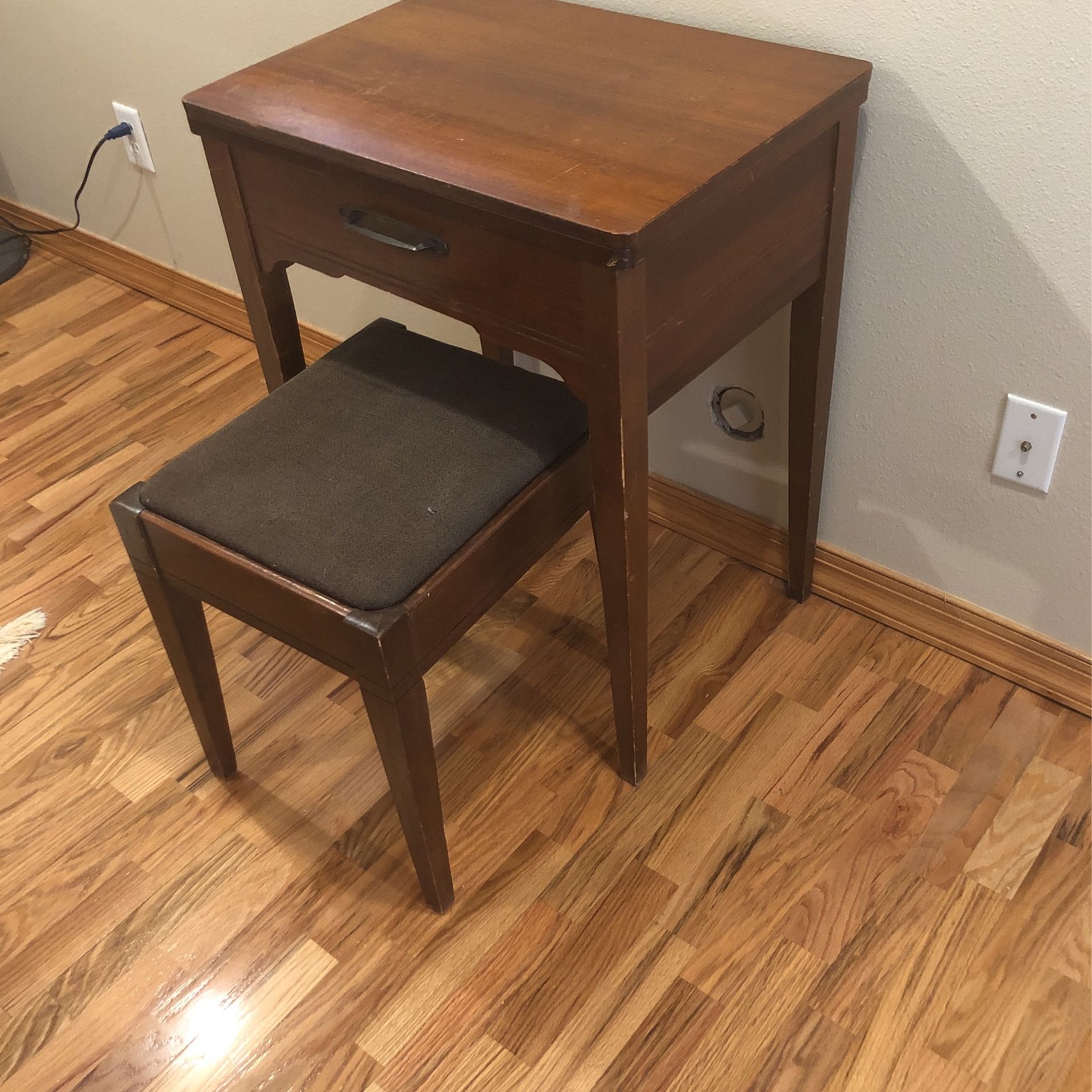 Desk With Bench