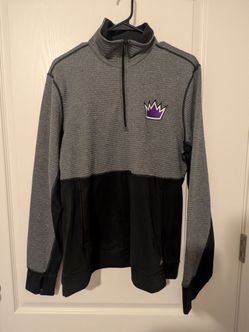Sacramento Kings Quarter-Zip Pullover Sweatshirt