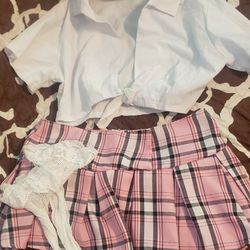 Womens Leg Avenue Prep School Girl Costume