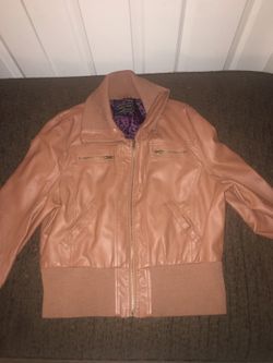 Leather jacket