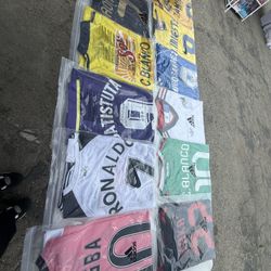 Soccer jerseys