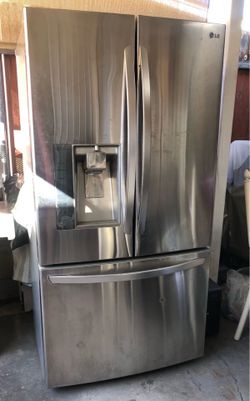 LG 3 Doors Stainless Steel Refrigerator