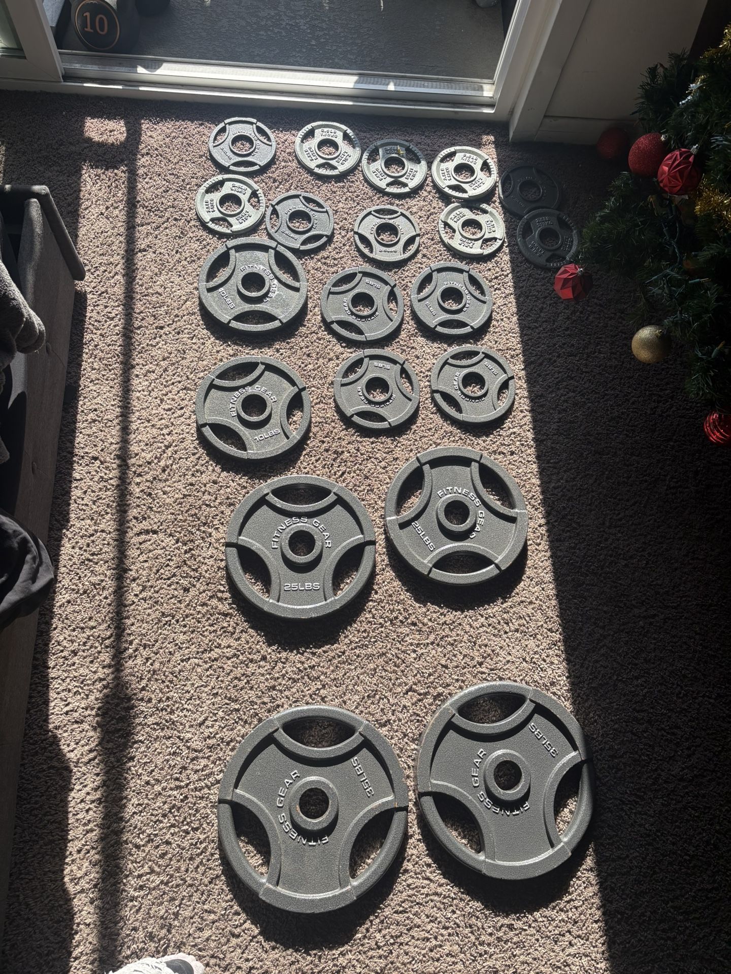 Olympic Weights 185lbs Total