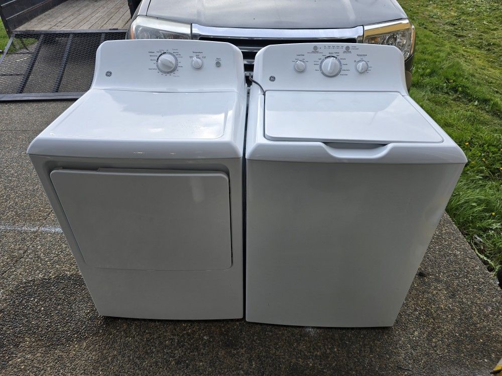 30 Days Warranty ( Ge Washer And Electric Dryer) I Can Help You With Free Delivery Within 10 Miles Distance 