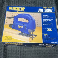 NEW - Benchtop Pro Single Speed Jig Saw 