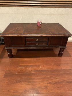 Coffee Table With Open Storage