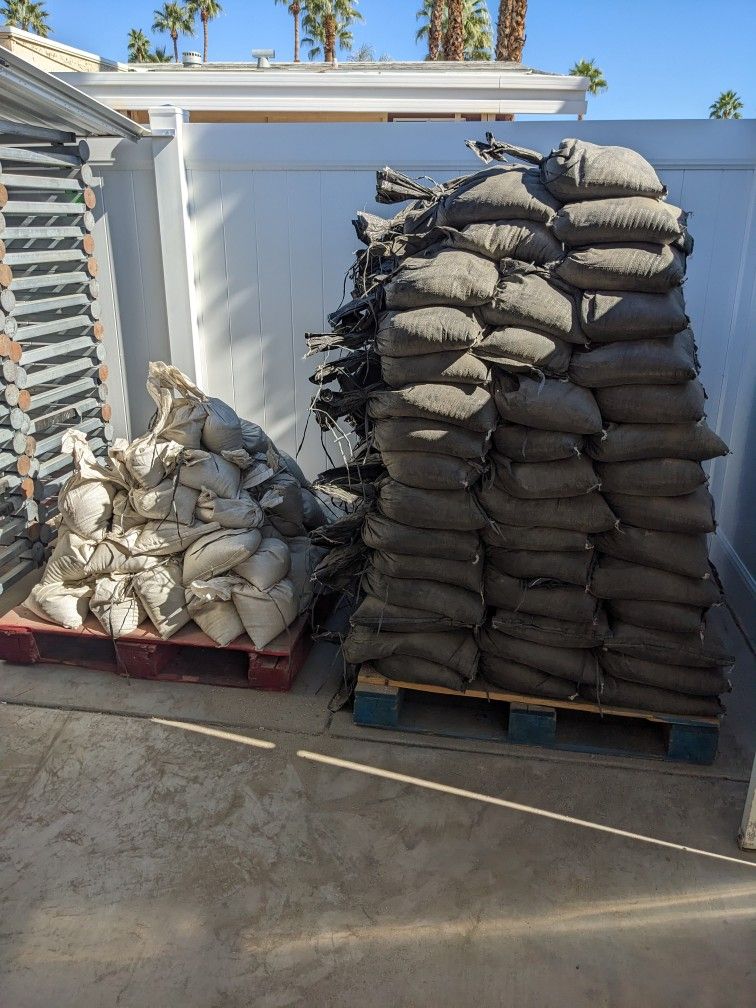 SAND BAGS!! 230 Of Them ($1 Each) Prefilled 