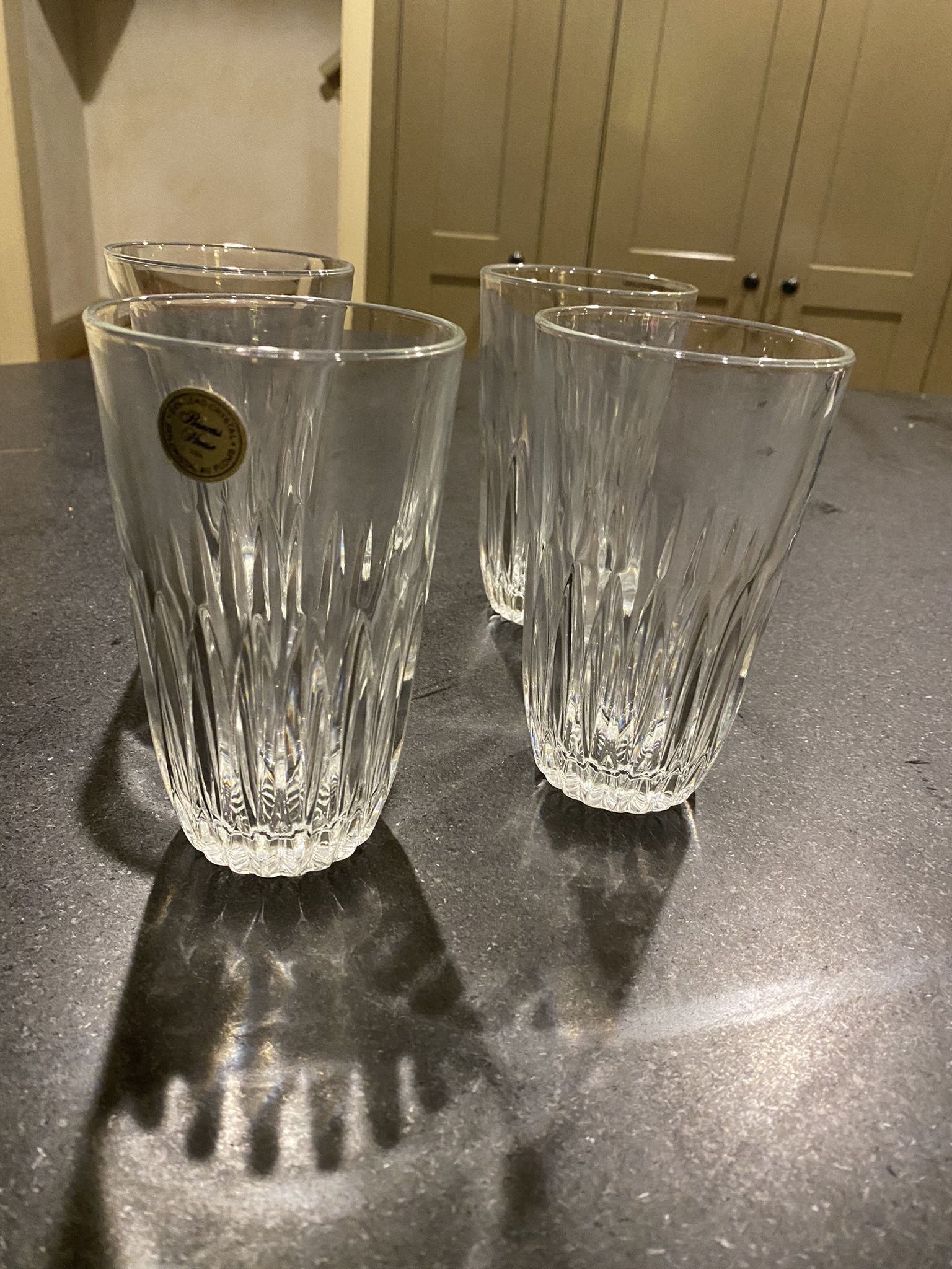 Princess House Glass Tumblers (4)