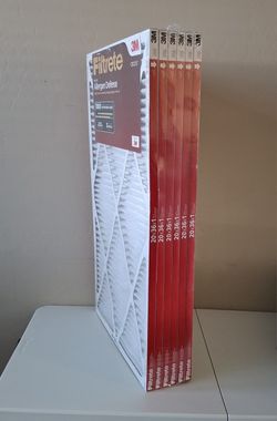 6 Filters 20 x36 x 1 Inches/ Filtros