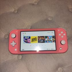 Pink Nintendo Switch Lite