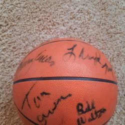 Portland Trailblazers Champion Autograph Team Ball