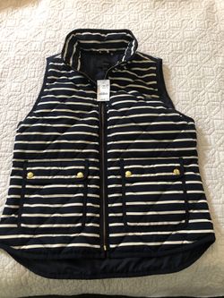 J Crew Expedition Vest New w/Tags Size M