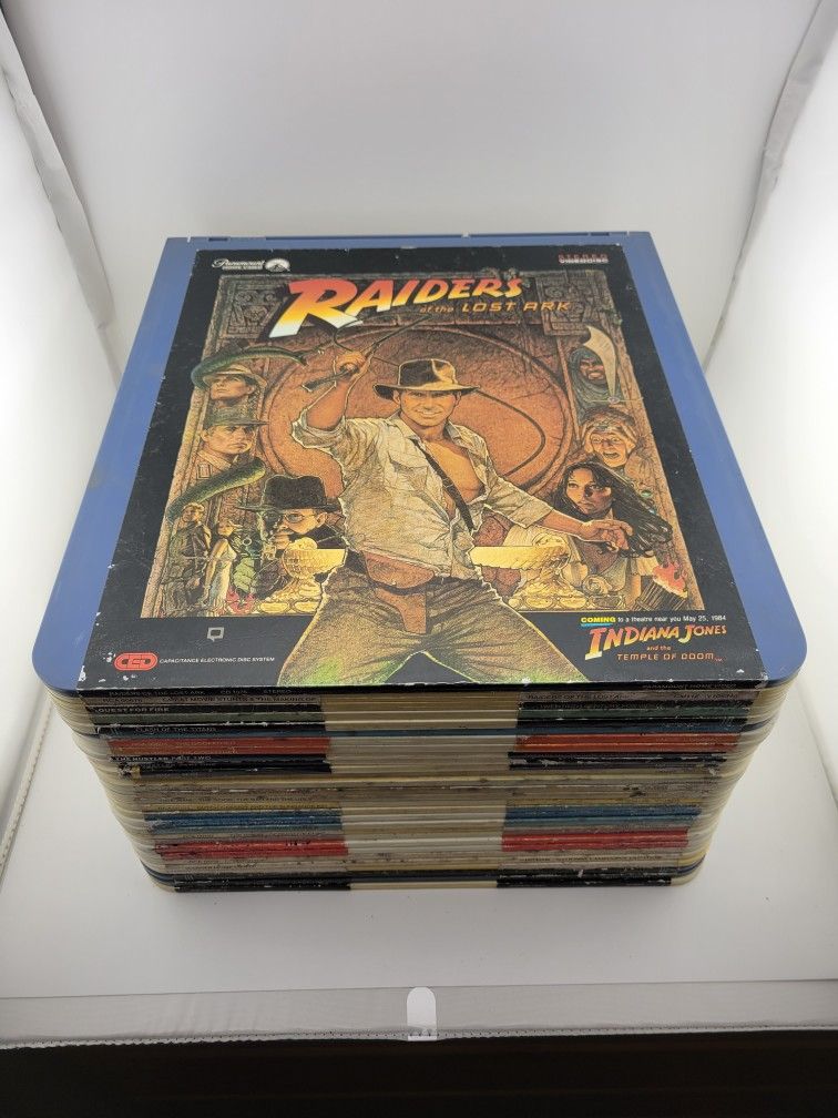24 Vintage CED VideoDisc Movies