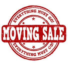 HUGE MOVING SALE