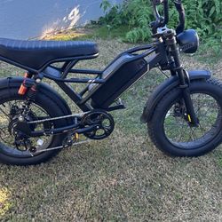 YR 20 Electric Bike Black 20”