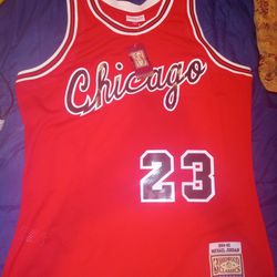 Chicago Bulls Michael Jordan #23 Jersey 1984-85,48XL(Hardwood Classic Mitchell & Ness)