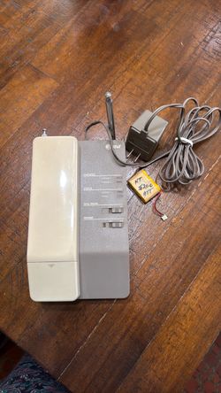 Vintage AT&T Cordless Phone with Power Adapter