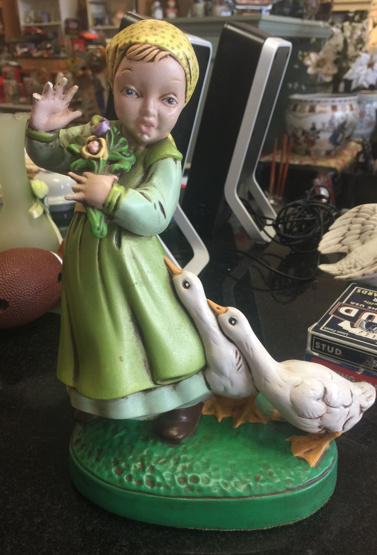 Young Girl w/Geese