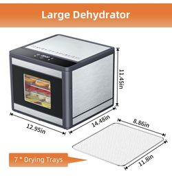 Large Food Dehydrator 7 Trays