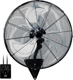Heavy Duty 3-Speed Metal Floor Fan – Powerful Airflow