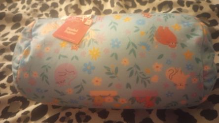 Beaded Bolster Small Pillow 14 in long New