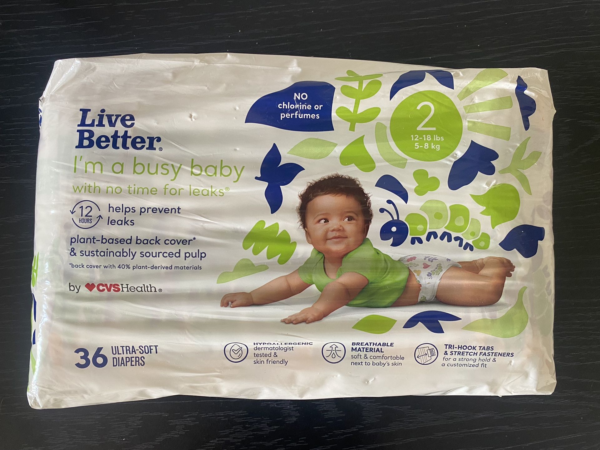 Live Better Size 2 • 36 Diapers 