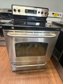 GE 5 Burner Electric Range