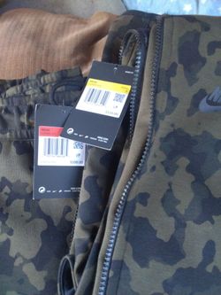 New camel flage nike sweat set