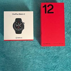 OnePlus 12 with OnePlus watch 2