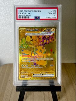 2025 Pikachu Prismatic Evolutions PSA 10