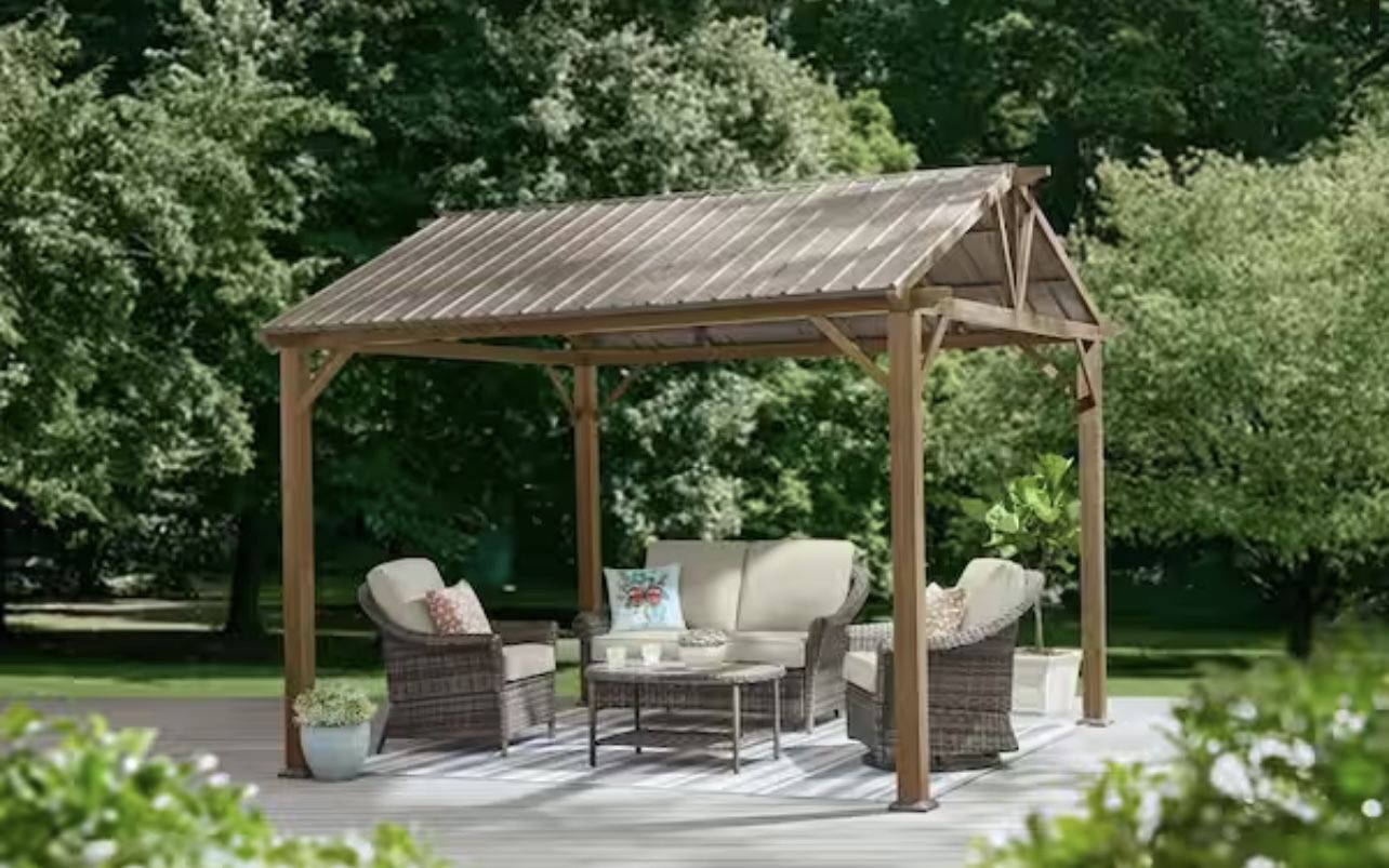 Hampton Bay Providence Place Gazebo